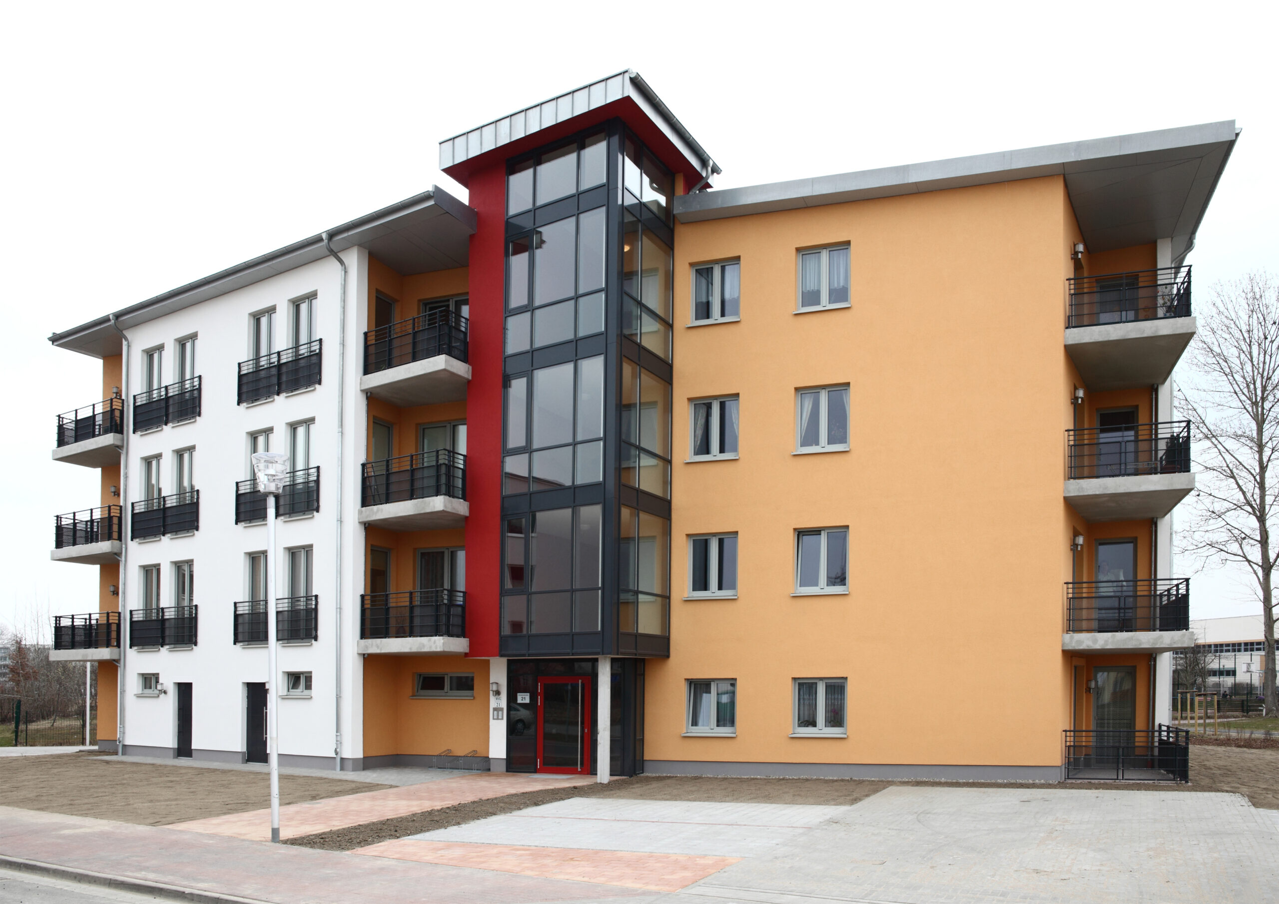 Neubau Einsteinstraße 22 von außen